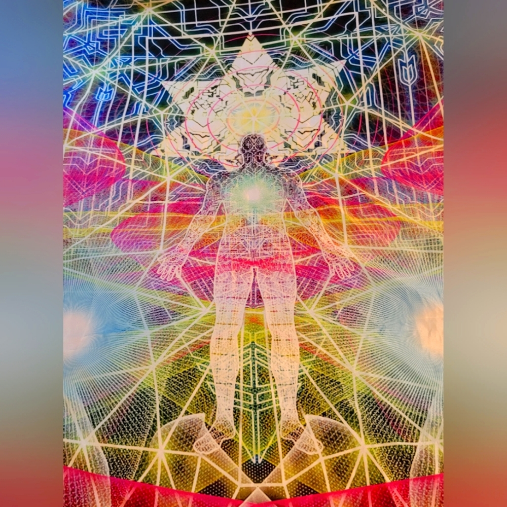 Samuel Farrand Tetramode psychedelic tapestry